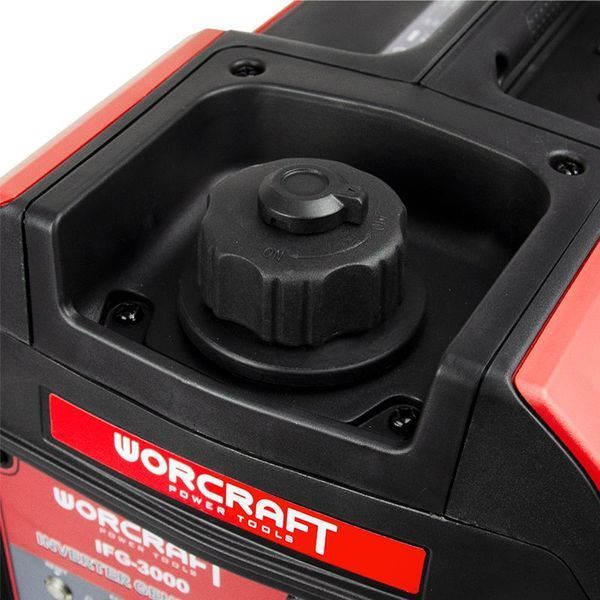 Інверторний бензиновий генератор 3,5 кВт WORCRAFT IFG‑3000 WM_13227 фото