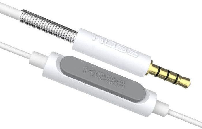 Навушники On-Ear Koss KPH30iW, 3.5 mini-jack, 1.2м, Білий RC_195166.101 фото