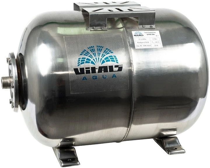 Гидроаккумулятор нерж сталь 50л Vitals aqua UTHS 50 IN_87694T фото