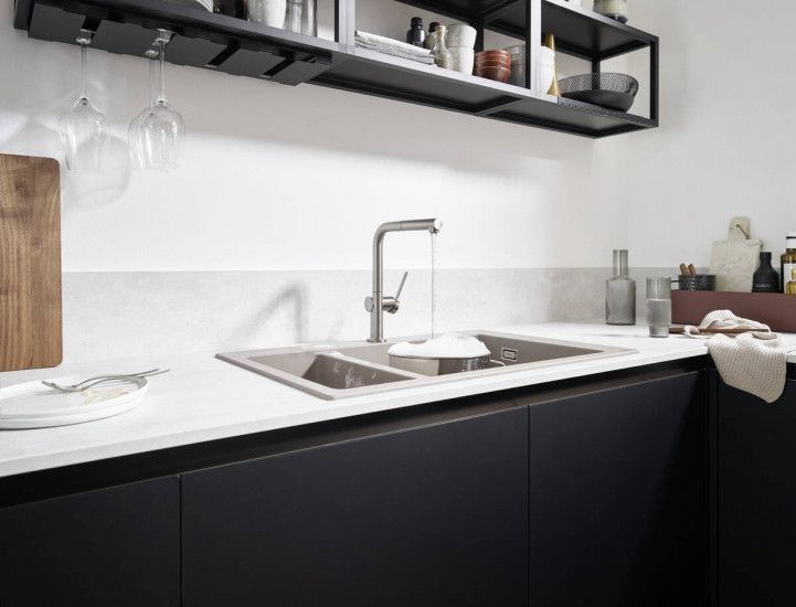 Змішувач для кухні Hansgrohe Talis M54, довж.виливу - 215мм, витяжний, 1важіль, KM270sBox, хром RC_72809000 фото