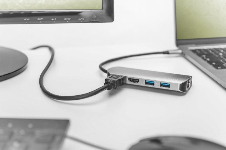Док-станция DIGITUS USB-C, 8 Port RC_DA-70884 фото