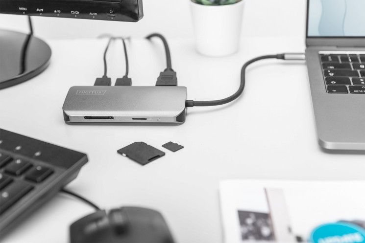 Док-станция DIGITUS USB-C, 8 Port RC_DA-70884 фото
