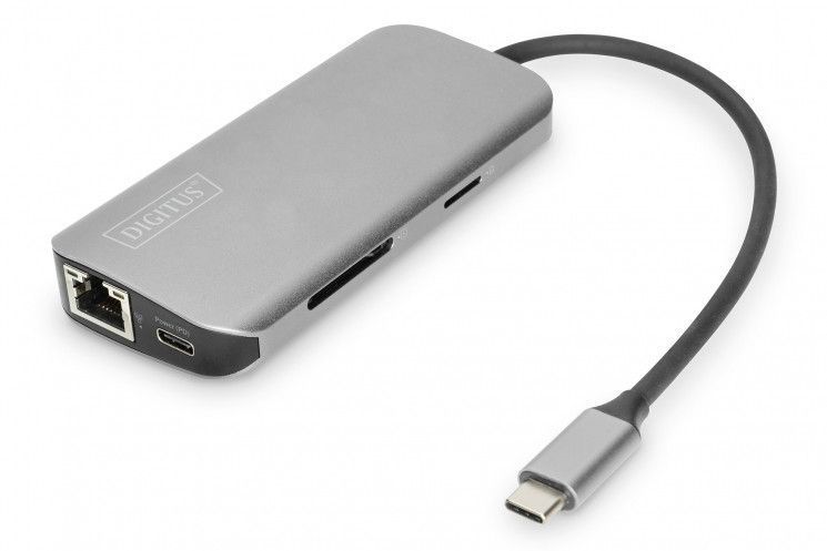 Док-станция DIGITUS USB-C, 8 Port RC_DA-70884 фото