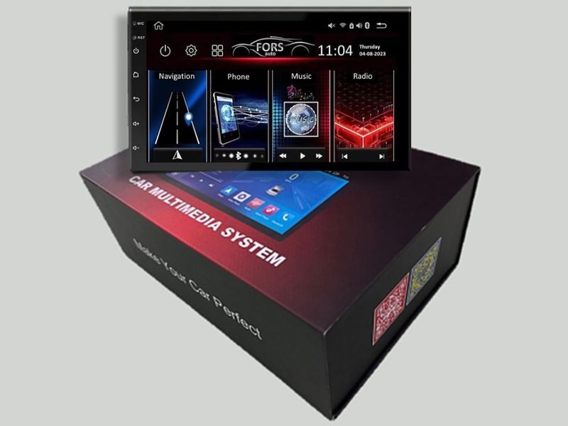 Универсальная автомагнитола FORS.auto Universal 2DIN UN 2 ULTRA (7", 2+32Gb, CarPlay) FA_2 ULTRA-7UN фото