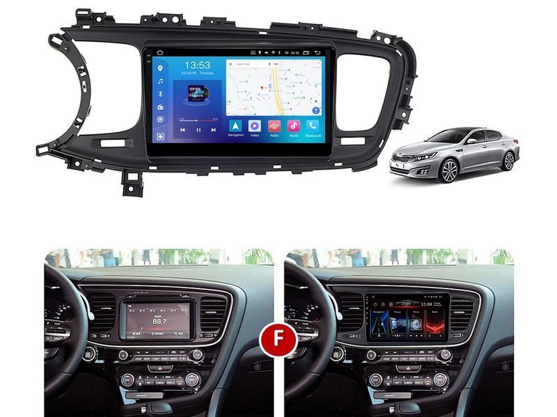 Штатна автомагнітола FORS.auto FS 6 MAX для Kia K5 (6+128Gb, 9") 2013-2015 FA_FS-6253 фото