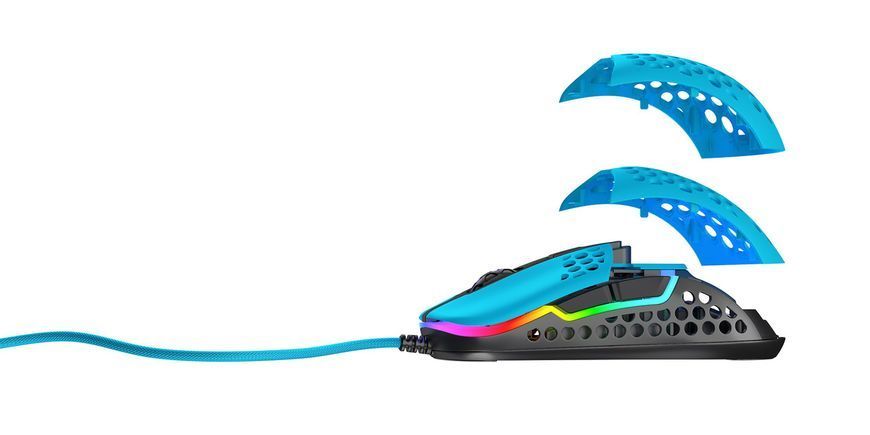 Cherry Xtrfy Миша ігрова M42 RGB USB Miami Blue RC_XG-M42-RGB-BLUE фото