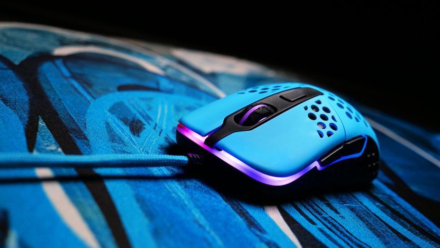 Cherry Xtrfy Миша ігрова M42 RGB USB Miami Blue RC_XG-M42-RGB-BLUE фото