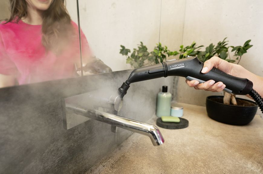 Пароочисник SC 4 Deluxe, 2200Вт, 1300мл, 4Бар, білий Karcher RC_1.513-460.0 фото
