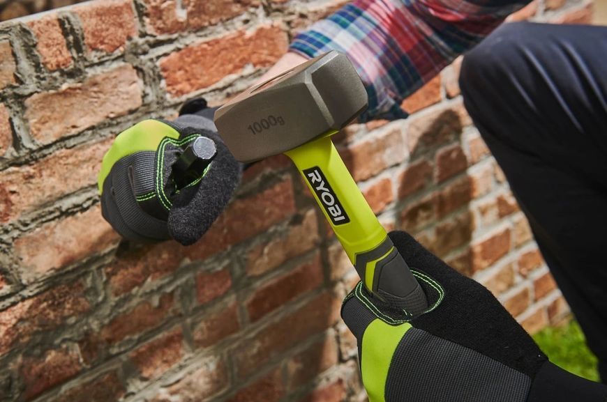 Молоток кувалду RHHCH1000 1000г рукоятка скловолокно Ryobi RC_5132006037 фото