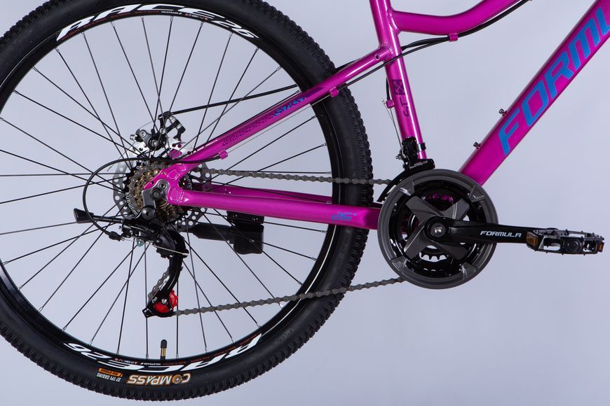 Велосипед AL 26" Formula ALPINA DD FR рама-15" рожево-синій 2025 VT_OPS-FR-26-767 фото