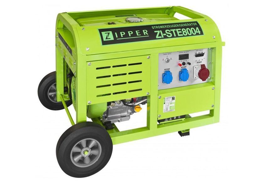 Бензиновий генератор Zipper ZI-STE8004 8 кВт KM_ZI-STE8004 фото