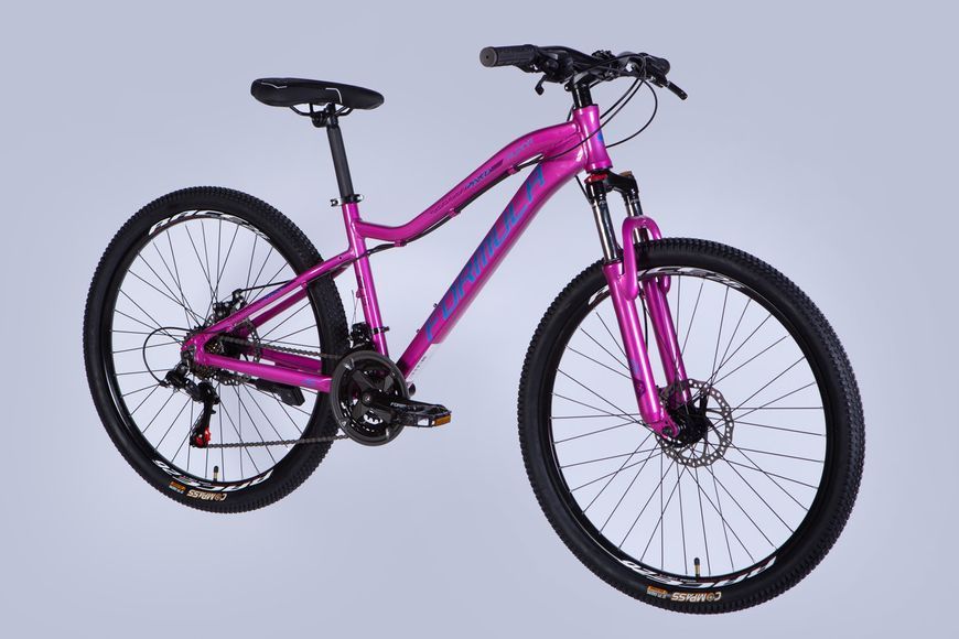 Велосипед AL 26" Formula ALPINA DD FR рама-15" рожево-синій 2025 VT_OPS-FR-26-767 фото