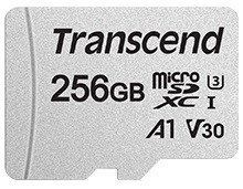 Карта памяти Transcend microSD 256GB C10 UHS-I R100/W40MB/s + SD RC_TS256GUSD300S-A фото
