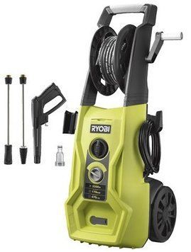Мінімийка високого тиску Ryobi RY170PWA, 2500Вт, 170Бар, 470л/год, шланг 10м, 24кг RC_5133005373 фото