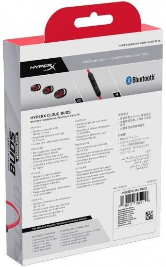 Наушники HyperX Cloud Buds RC_HEBBXX-MC-RD/G фото