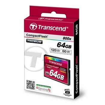 Карта памяти Transcend 800x CompactFlash (Premium) [TS64GCF800] RC_TS64GCF800 фото