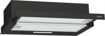 Витяжка Gorenje TH60E3B телескопічна, 60см, 350м3ч, чорний RC_TH60E3B фото