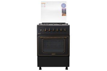 Плита ARDESTO комби Line-R, 53л, 60x60см, конвекция, чугун, подсветка, форсунки LPG (подключение газового RC_FSCF-C606B фото