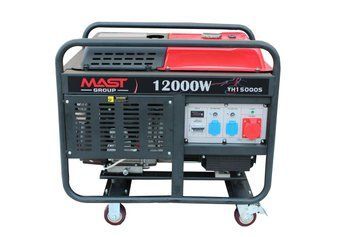 Бензиновий генератор MAST GROUP YH15000S + газова плитка Orcamp CK-505 + 4 газових картриджа 400 мл KM_KYH15000S фото