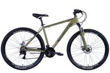 Велосипед алюминий 29" Discovery BASTION AM DD рама-19" хаки 2024 VT_OPS-DIS-29-192 фото