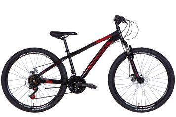 Велосипед ST 26" Discovery RIDER AM DD рама-16" чорно-червоний 2022 VT_OPS-DIS-26-528 фото