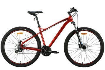 Велосипед алюминий 29" Leon TN-90 AM Hydraulic lock out DD рама-18" красный с черным 2024 VT_OPS-LN-29-170 фото