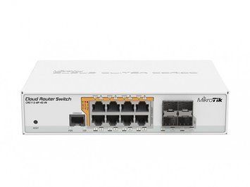 Коммутатор MikroTik Cloud Router Switch 112-8P-4S-IN RC_CRS112-8P-4S-IN фото