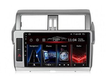 Штатная автомагнитола FORS.auto FS 2 ULTRA для Toyota Prado 150 (2+32Gb, 10") 2014 FA_FS-1070 фото
