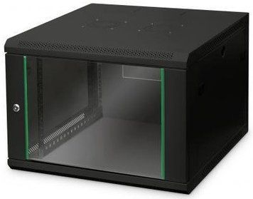 Шафа DIGITUS 19", 7U, 600x600 мм, Wall Mounting Dynamic Basic, чорна RC_DN-1907U-6/6-EC-SW фото