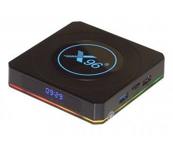 Медіа приставка X96 X4 4/64 (Android 11 Amlogic S905X4 2 0GHz Cortex A55 Quad Core 4GB RAM DDR4 64GB U_26548 фото