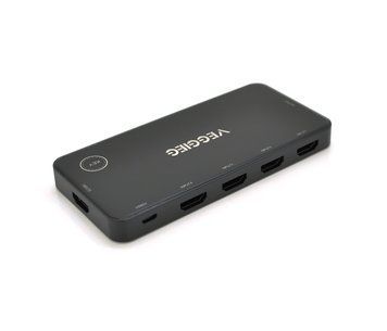 HDMI сплиттер VEGGIEG V-HD05 4k x 2k, 5 x 1 портов, с USB-кабелем и пультом дистанционного управления U_19903 фото