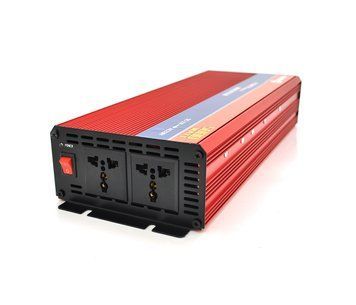 Інвертор напруги NV-5000, 2500Вт, 12/220V, з апроксимованою синусоїдою, 2 універсальні розетки, клеми U_27621 фото