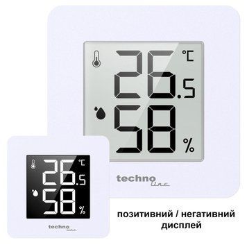 Термогигрометр Technoline WS9475 White (WS9475) DS_DAS302457 фото