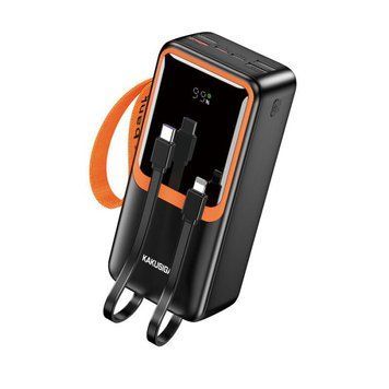 Повербанк Kakusiga KSC-1090 50000mAh (4USB/2USB-C/22.5W)- чорний (900177) PR_900177 фото