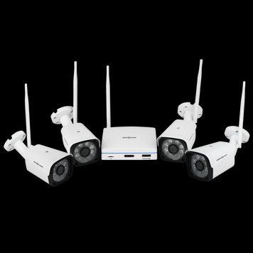 Комплект видеонаблюдения GV-IP-K-W58/04 3MP LP_16727 фото