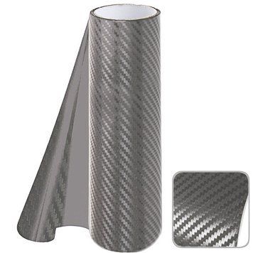 Декоративна плівка 1.52м х 30м 3D Carbon GE-08 темно-сiра OL_52024 фото