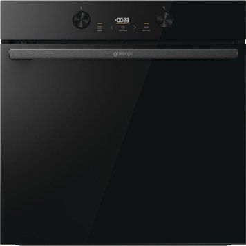 Gorenje Духова шафа електрична, 77л, A+, пара, дисплей, піроліз, чорний RC_BPS6737E04DBG фото