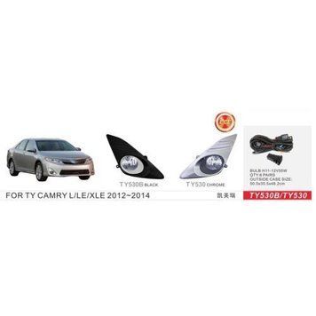 Фары доп.модель Toyota Camry 50 2011-14/U.S TYPE/TY-530B/H11-12V55W/эл.проводка (TY-530B Black) OL_53114 фото