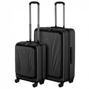 Набор чемоданов Wenger Skyon Hardside, поликарбонат, (S+L), TSA, 4 колеса, расширение, черный RC_653569 фото