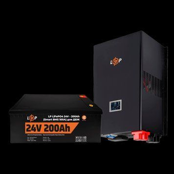 Комплект резервного живлення LP (LogicPower) ДБЖ + літієва (LiFePO4) батарея (UPS 3600VA + АКБ LiFePO4 5120W) LP_20490 фото