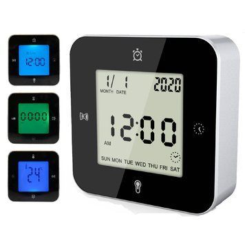 Часы настольные Technoline WT344 Black/Silver (WT344) DS_DAS301304 фото