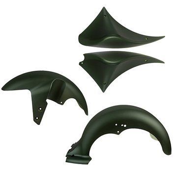 Комплект крыльев и накладок бака для электроскутера Chopper r804-m1 Green (r804-m1 Green) OL_51296 фото