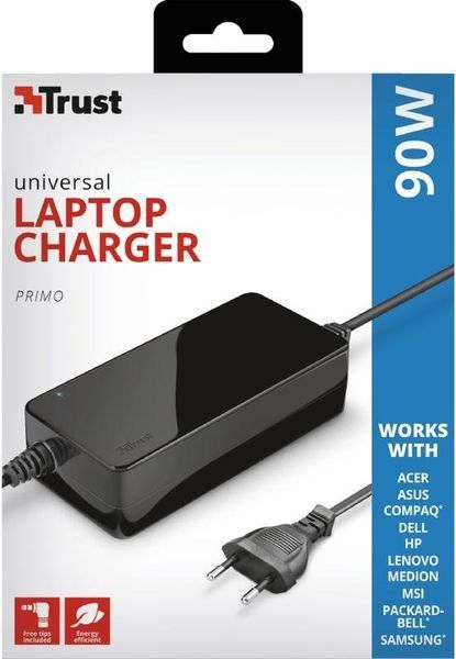 Primo 90W-19V Universal Laptop BLACK Trust RC_22142_TRUST фото