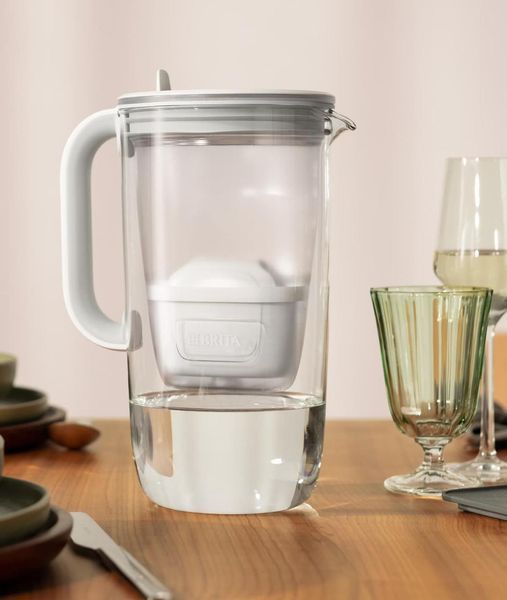 Фільтр-глечик Brita Glass Jug One, скляний, 2.5л, синій RC_1050452 фото