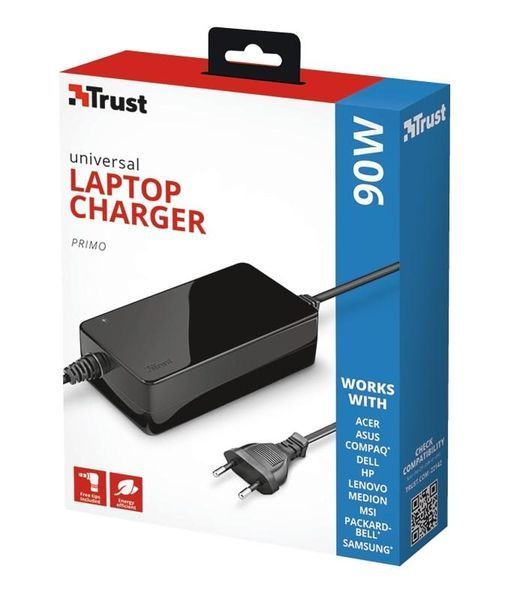 Primo 90W-19V Universal Laptop BLACK Trust RC_22142_TRUST фото