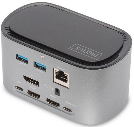 Док-станция DIGITUS USB-C, 11 Port, SSD Enclosure RC_DA-70889 фото