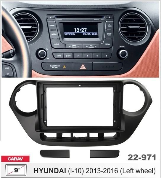 Переходная рамка Hyundai i10 Carav 22-971 AV_22-971 фото