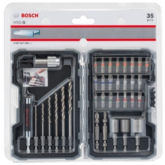 Набір біт та свердл Bosch PRO-Mix Metal, 35 шт RC_2.607.017.328 фото