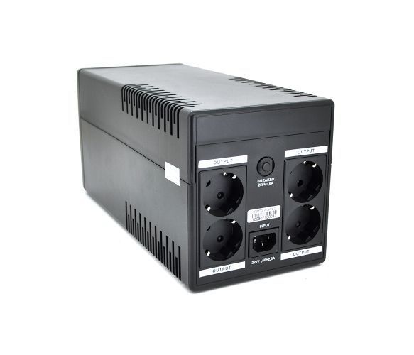 ДБЖ Ritar RTM1000 (600W) Proxima-D LCD AVR 3st 3xSCHUKO socket 2x12V7Ah metal Case (350х120х190) Q2 U_5861 фото