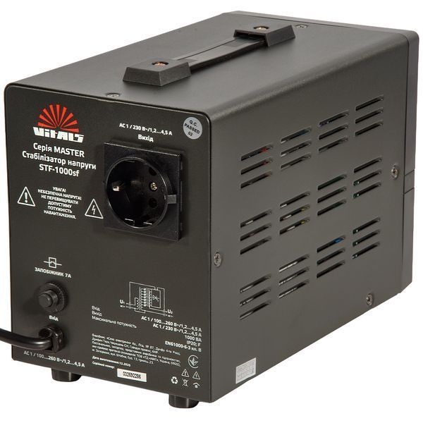 Стабілізатор напруги Vitals Master STF-1000sf IN_246602 фото